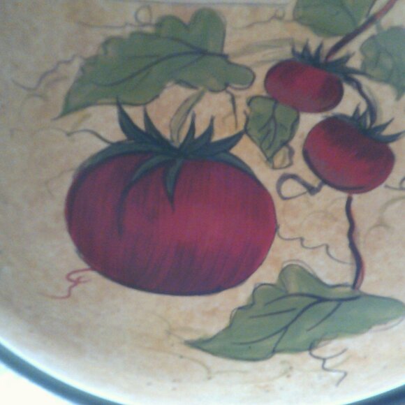 Certified International Susan Winget 13" Serving Bowl ~ Tomato Large Beautiful - Picture 3 of 9